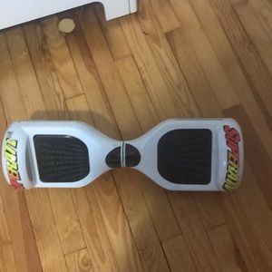 Relatively new hoverbourd has some scuffs